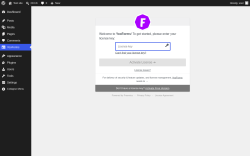 Page screenshot: YooForms &lsaquo; Test site &mdash; WordPress