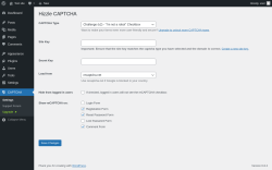 Page screenshot: CAPTCHA