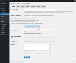 Page screenshot: 8b Home Value &rarr; Settings