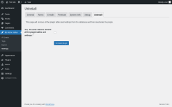 Page screenshot: 8b Home Value &rarr; Settings &rarr; Uninstall