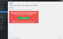 Page screenshot: 8b Home Value &rarr; Settings &rarr; 
        Premium      