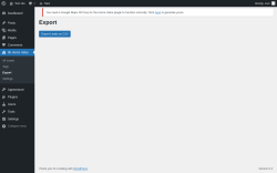 Page screenshot: 8b Home Value &rarr; Export