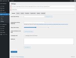 Page screenshot: 8b Home Value &rarr; Settings