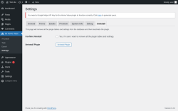 Page screenshot: 8b Home Value &rarr; Settings &rarr; 
        Uninstall      