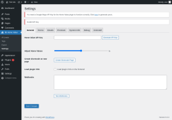 Page screenshot: 8b Home Value &rarr; Settings