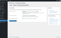 Page screenshot: WP Armour