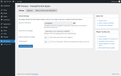 Page screenshot: WP Armour