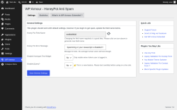 Page screenshot: WP Armour