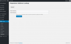 Page screenshot: Settings &rarr; Hopewiser &rarr; General 