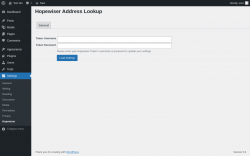 Page screenshot: Settings &rarr; Hopewiser &rarr; General 