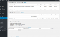 Page screenshot: Settings  → Horizontal Scrolling