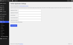 Page screenshot: Settings &rarr; Tweet Slider Settings