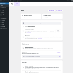 Page screenshot: Hostinger &rarr; Tools