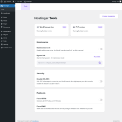 Page screenshot: Hostinger