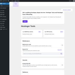 Page screenshot: Hostinger