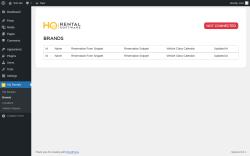 Page screenshot: HQ Rentals → Brands