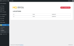Page screenshot: HQ Rentals → Locations