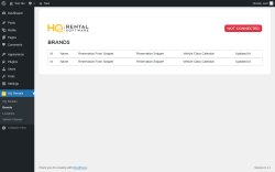 Page screenshot: HQ Rentals → Brands
