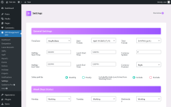 Page screenshot: HR Management Lite → Settings