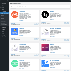 Page screenshot: HT Contact Form → Recommendations