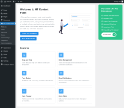 Page screenshot: HT Contact Form