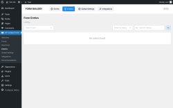 Page screenshot: HT Contact Form → Entries
