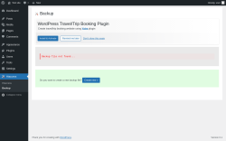 Page screenshot: Htaccess &rarr; Backup
