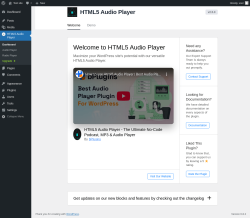 Page screenshot: HTML5 Audio Player