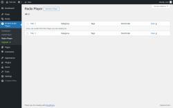 Page screenshot: HTML5 Audio Player → Radio Player
