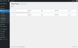 Page screenshot: HTML5 Audio Player → Radio Player
