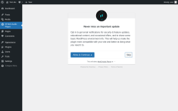Page screenshot: HTML5 Audio Player ‹ Test site — WordPress