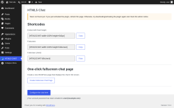 Page screenshot: HTML5-CHAT