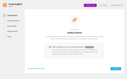 Page screenshot: Hummingbird → Gzip Compression