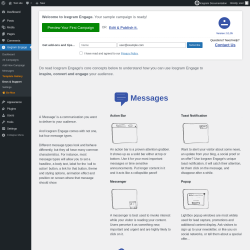 Page screenshot: Icegram Engage → Docs & Support
