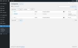 Page screenshot: id:CRM Contacts → Companies