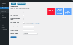 Page screenshot: IDonate Settings