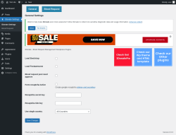 Page screenshot: IDonate Settings