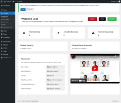 Page screenshot: IDonate