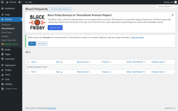 Page screenshot: IDonate → Blood Request