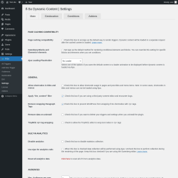 Page screenshot: If-So → Settings