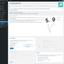 Page screenshot: IgnitionDeck