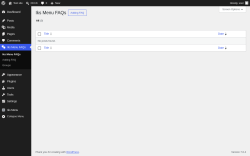 Page screenshot: Iks Menu FAQs
