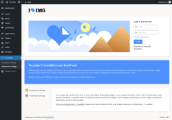 Page screenshot: iLoveIMG → Watermark settings