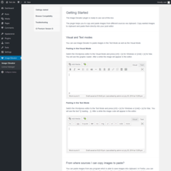 Page screenshot: Image Elevator
