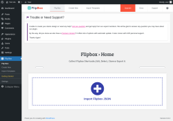 Page screenshot: Flip Box