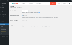 Page screenshot: Flip Box → Settings