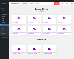 Page screenshot: Image Hover