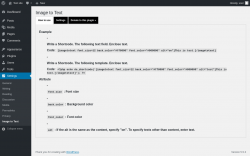 Page screenshot: Settings &rarr; Image to Text