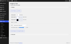 Page screenshot: Settings &rarr; Image to Text