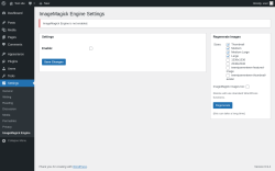 Page screenshot: Settings &rarr; ImageMagick Engine